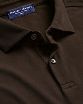 Smart Pique Polo Brown