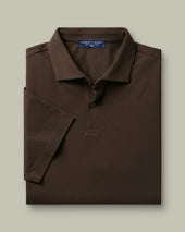 Smart Pique Polo Brown