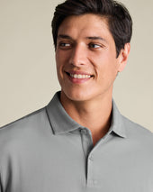 Smart Pique Polo Gray