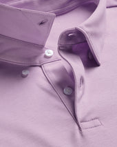 Smart Cotton Polo Lilac