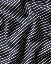 Smart Cotton Stripe Polo White