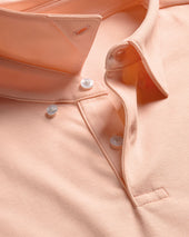 Smart Cotton Polo Peach
