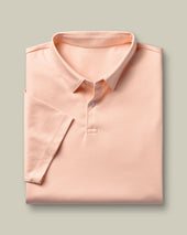 Smart Cotton Polo Peach