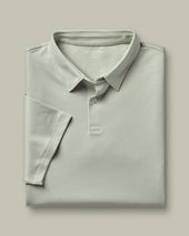 Smart Cotton Polo Pale Green