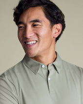 Smart Cotton Polo Pale Green