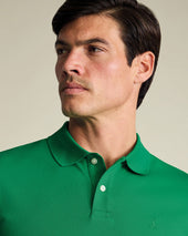 Pique Polo Green