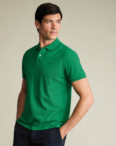 Pique Polo Green