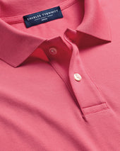 Pique Polo Coral Pink