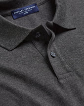 Pique Polo Gray