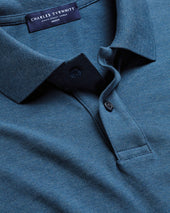 Pique Polo Blue
