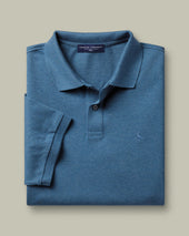 Pique Polo Blue