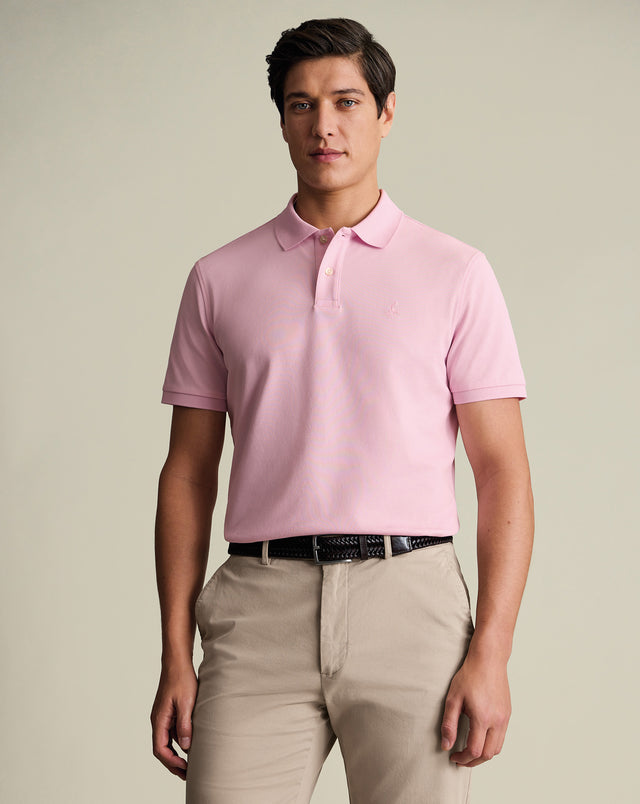 Pique Polo – Light Pink