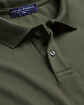 Pique Polo Green