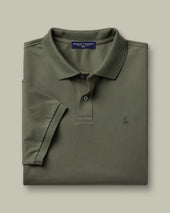 Pique Polo Green