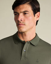 Pique Polo Green