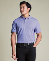 Pique Polo – Violet Purple
