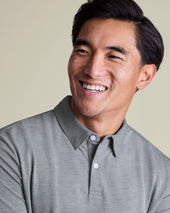 Performance Jersey Polo Flint Gray