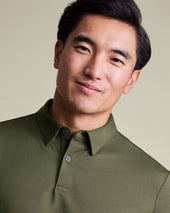 Performance Jersey Polo Green