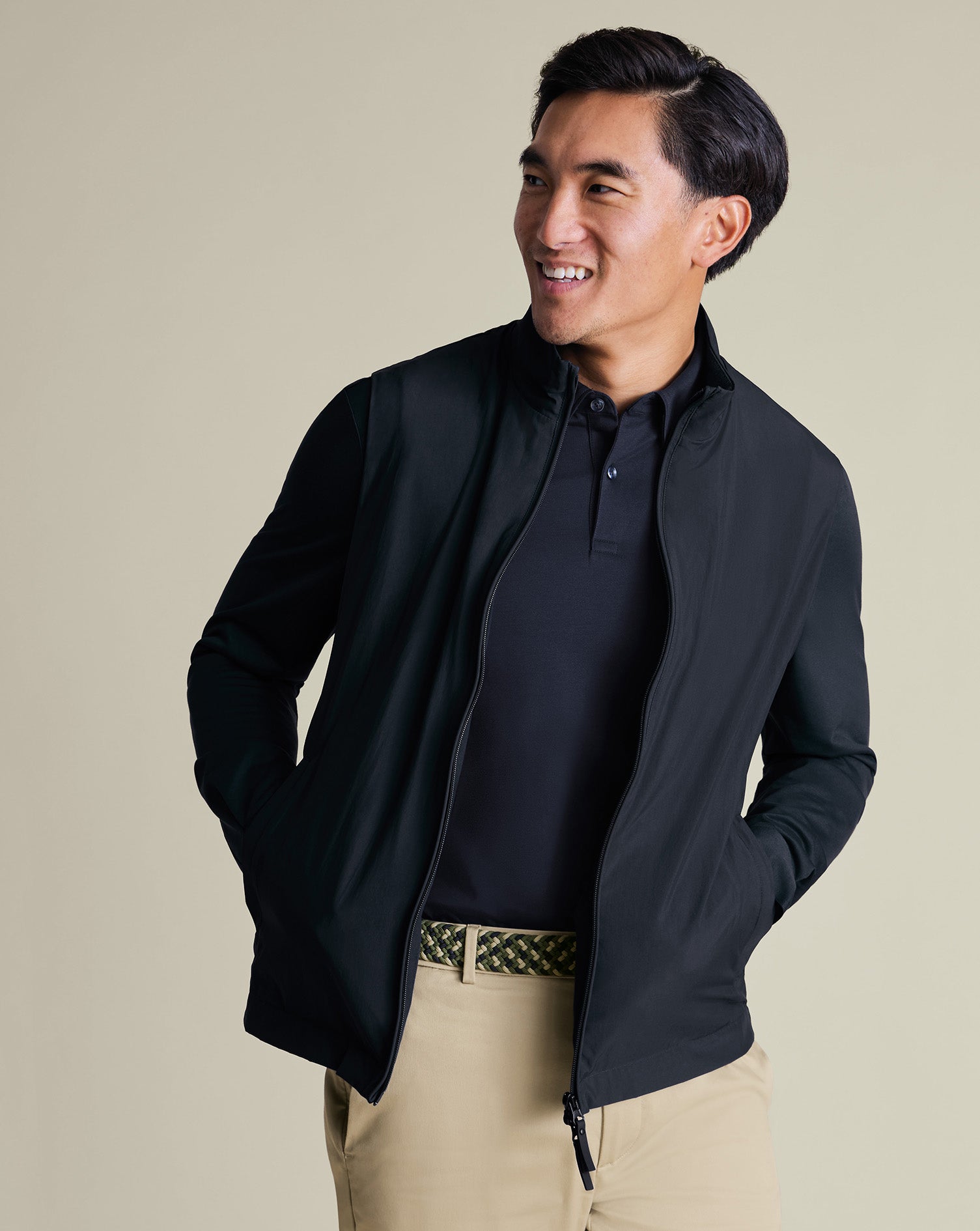 Long Sleeve Performance Jersey Polo