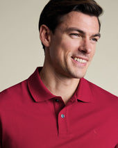 Pique Polo Red