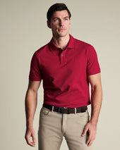 Pique Polo - Red