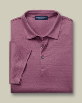 Linen Polo Pink