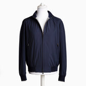 Navy Colored Summer Bomber Jacket