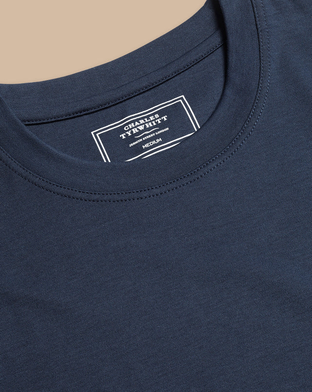Cotton Tyrwhitt T-Shirt - Navy