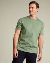 Cotton T-Shirt – Mid Green