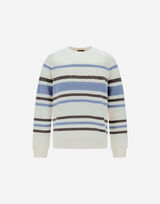 SWEATSHIRT IN STRIPE COTTON SWEATER
