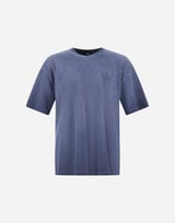 T-SHIRT IN MELANGE COTTON JERSEY