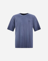 T Shirt In Melange Cotton Jersey