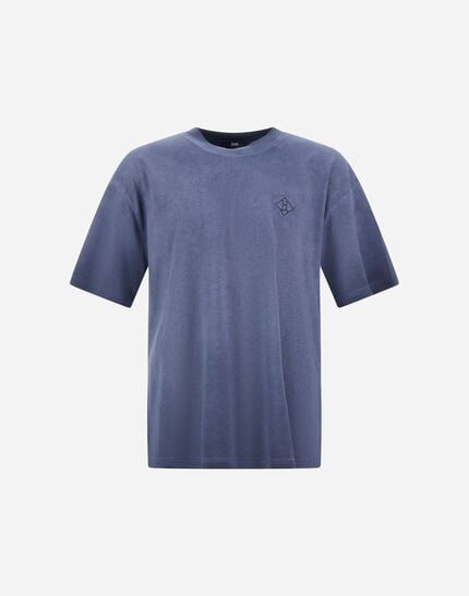T Shirt In Melange Cotton Jersey