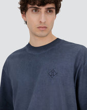 T Shirt In Melange Cotton Jersey