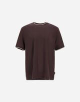 SOFT WOOL JERSEY T-SHIRT