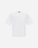 T-SHIRT IN COMPACT JERSEY AND NYLON MAESTRO