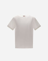 Resort T Shirt In Basic Cotton Stretch Nylon