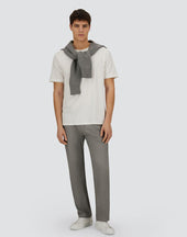 Resort T Shirt In Basic Cotton Stretch Nylon