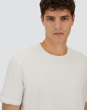 Resort T Shirt In Basic Cotton Stretch Nylon
