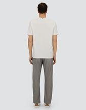Resort T Shirt In Basic Cotton Stretch Nylon