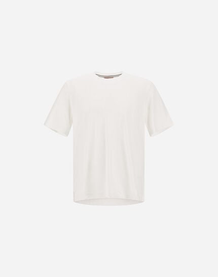 Resort Cotton Silk Jersey T Shirt