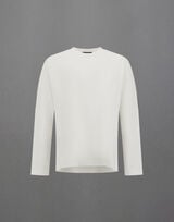 LAMINAR T-SHIRT IN LIGHT MERCERISED COTTON