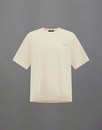 Laminar Printed T Shirt In Compact Jersey