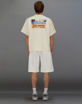 Laminar Printed T Shirt In Compact Jersey
