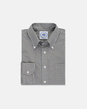 Made In Usa Orange Check Sport Shirt Classic Fit
