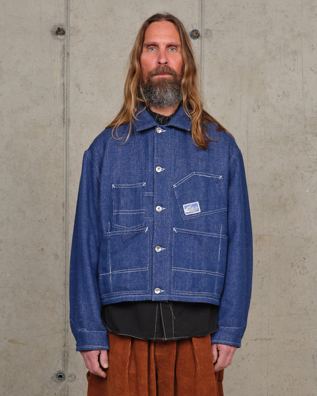 Station Jacket Handloom Selvedge