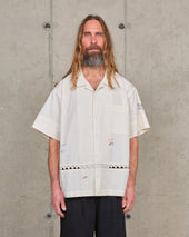 Greetings Shirt SS - Interrupted Embroidery