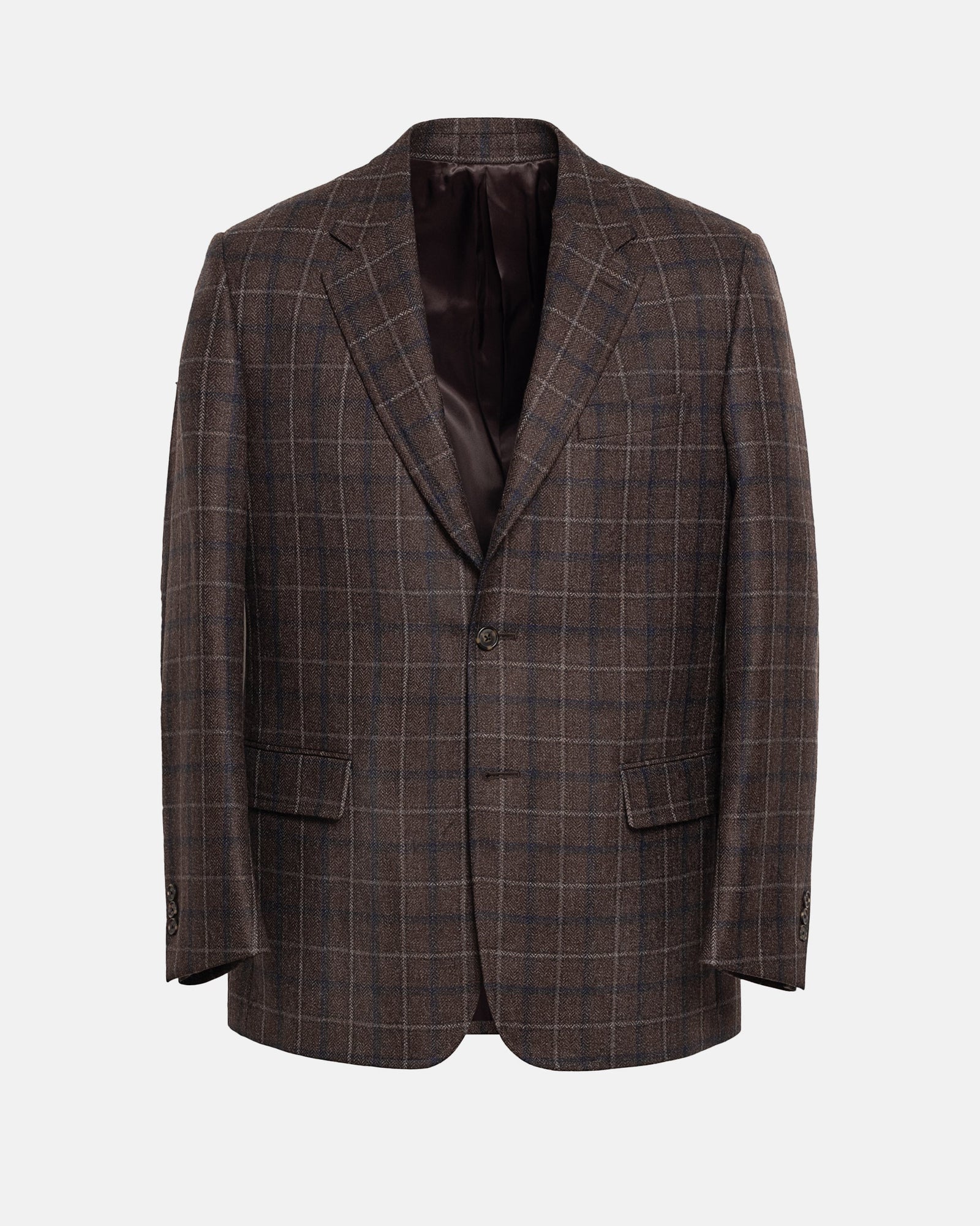 Made In Canada Multi Windowpane Wool Sport Coat