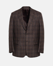 Made In Canada Multi Windowpane Wool Sport Coat