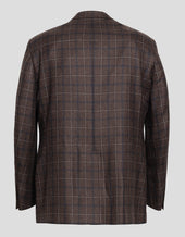 Made In Canada Multi Windowpane Wool Sport Coat